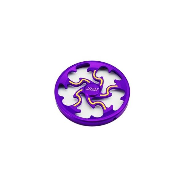 NCY �G�k�V�[���C Octopus foot Fan Cover �J���[�FPurple CUXI 100 CUXI100 JOG RS Z Zero YAMAHA ���}�n �t�@���J�o�[ �O��