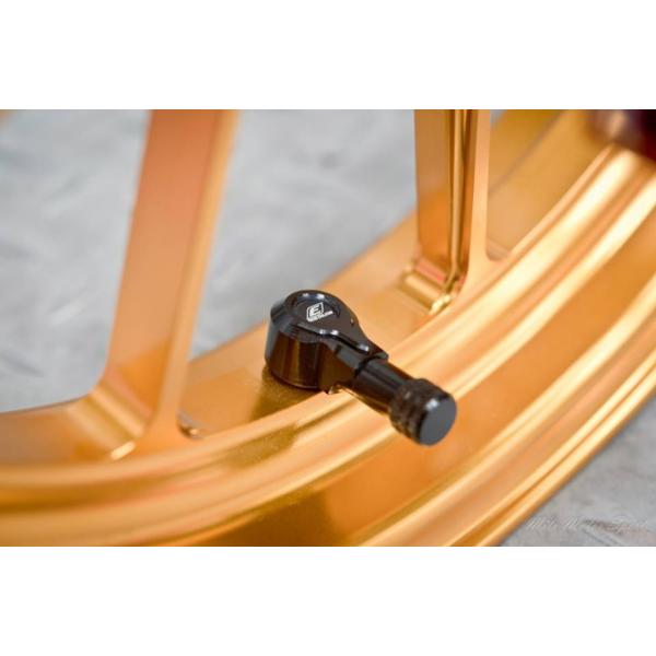 EPIC �G�s�b�N CNC Tire valve stems (Pointer Type) �J���[�F���b�h �G�A�o���u