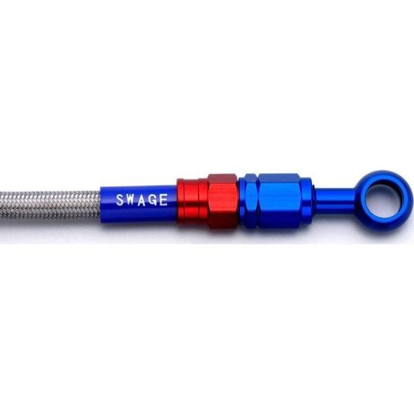 SWAGE-LINE �X�E�F�b�W���C�� �t�����g �u���[�L�z�[�X�L�b�g GROM HONDA �z���_ �u���[�L�z�[�X�E�N���b�`�z�[�X �u���[�L