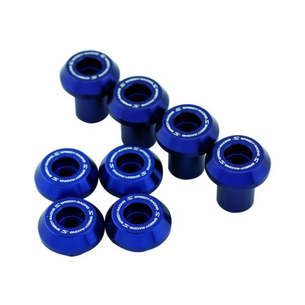 GTR �W�[�e�B�[�A�[�� 8pcs.�u�b�V���O SPEEDY �J���[�F �u���[ �Y�[�}�[X HONDA �z���_ �ėp�{���g�E�l�W