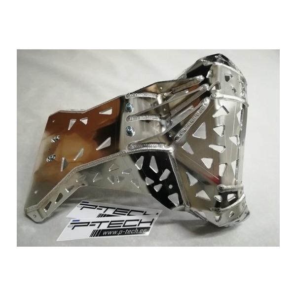 P-TECH �s�[�e�b�N �X�L�b�h+�`�����o�[+�����N�K�[�h EC250 EC300 XC250 XC300 GASGAS �K�X�K�X �A���_�[�K�[�h�E�X�L�b�h�v���[�g �t���[��