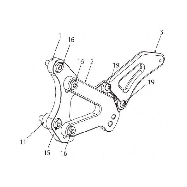TRICKSTAR gbNX^[ obNXebvLbg yAv[gASSY Z900RS KAWASAKI JTL ̑XebvIvVECi Xebv 