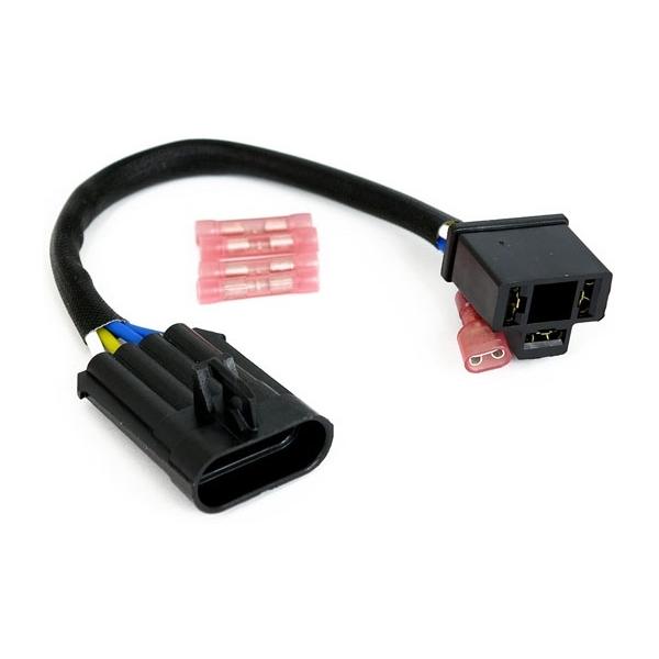 MCS GV[GX LED headlamp adapter harness for Tourings FLHT FLHX Touring Softail FLFB S Fat Boy Trikes HARLEY-DAVIDSON n[[_rbh\