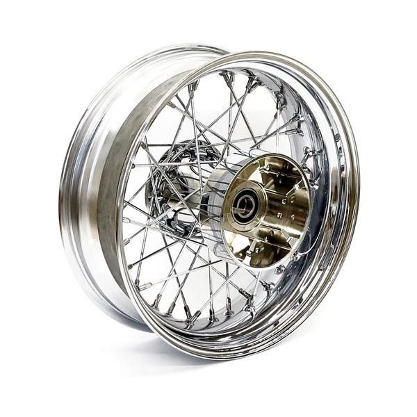 MCS GV[GX 500×16 rear wheel 40 spokes chrome FLHR FLHT FLHX FLT HARLEY-DAVIDSON n[[_rbh\ zC[ zC[֘A 