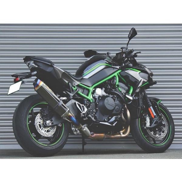 【美品】ZH2 NASSERT Evolution TypeII メタルブラック BEET（ビート） NASSERT Evolution TypeII スリップオンマフラー