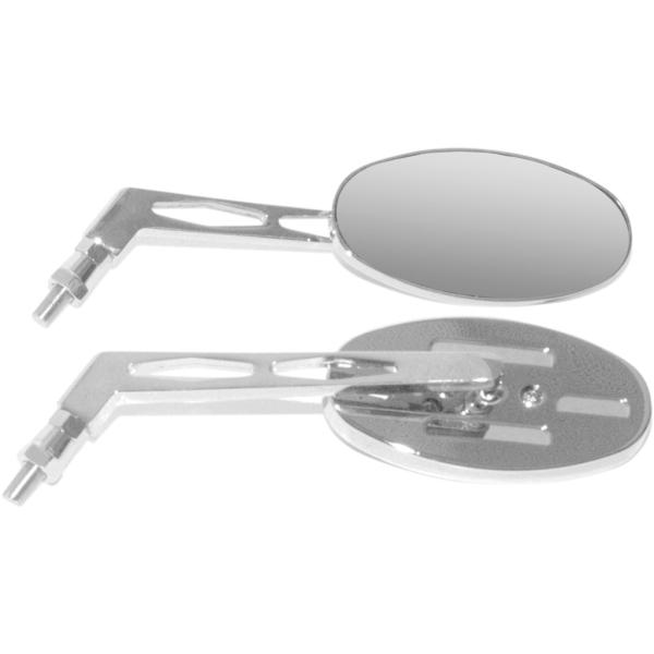 EMGO �G���S MIRROR OVAL BILLET Stem Style�FTall [20-26307] �~���[ �n���h��