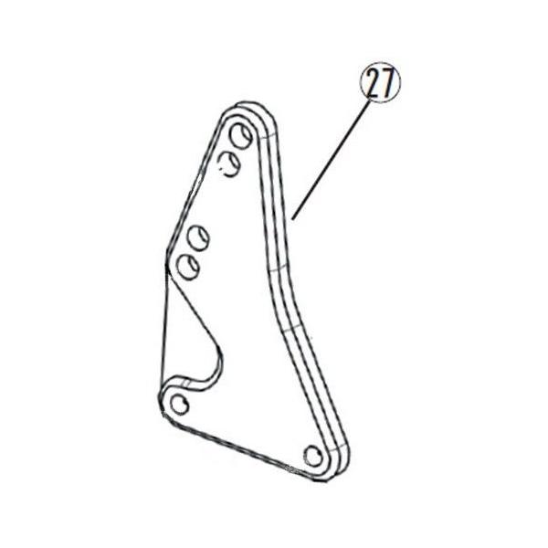 ENDURANCE �G���f�������X �y���[�X��p�z 27.HEEL STOPP�y��C���i�z CBR250R HONDA �z���_ ���̑��X�e�b�v�I�v�V�����E��C���i �X�e�b�v �����