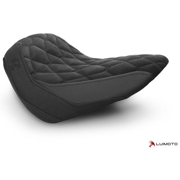 LUIMOTO ���C���g �t�����g �V�[�g�J�o�[ �^�C�v�FHex-Diamond / �J���[�F�X�E�F�[�h�u���b�N�^PRODIGY �u���b�N�^TEC-GRIP�^�u���b�N�X�e�b�` STREET BOB �O��