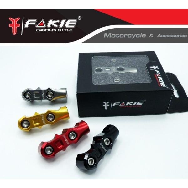 Fakie �t�@�[�L�[ Universal Mirror clamp �J���[�FSilver �~���[�z���_�[ �n���h��