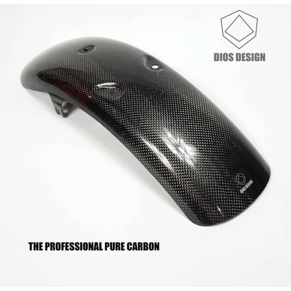 DIOS DESIGN �f�B�I�X�f�U�C�� Carbon Front fender Monkey125 �����L�[125 HONDA �z���_ �t�����g�t�F���_�[ �t�F���_�[�֘A �O��