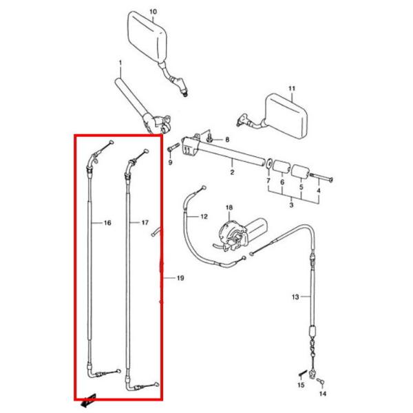 UNICORN JAPAN jR[Wp XbgP[uZbg GSX1100SR GSX1100SY SUZUKI XYL XbgC[EANZC[ nhӃp[c