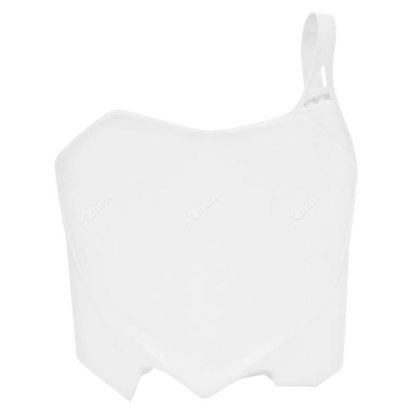RACETECH [XebN Front Number Plate White Honda CRF250R^450R CRF 250 R  450 HONDA z_ [bPv[gE[bPx[X O