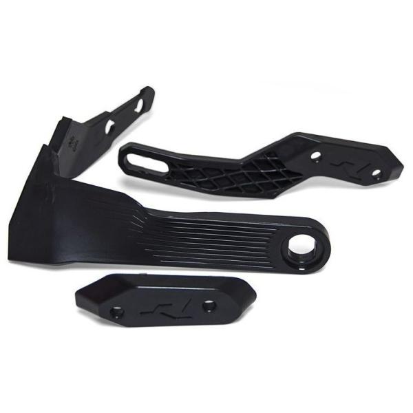 RACETECH [XebN HP3 Adventure Handguard Plastic Bar Set Black nhK[hEibNK[h nhӃp[c nh