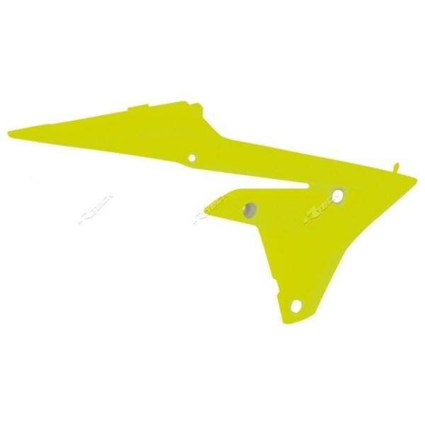 RACETECH ���[�X�e�b�N Lower Radiator Covers Neon Yellow Yamaha YZ 250 F  450 YAMAHA ���}�n ���W�G�[�^�[ ��p�֘A �G���W��