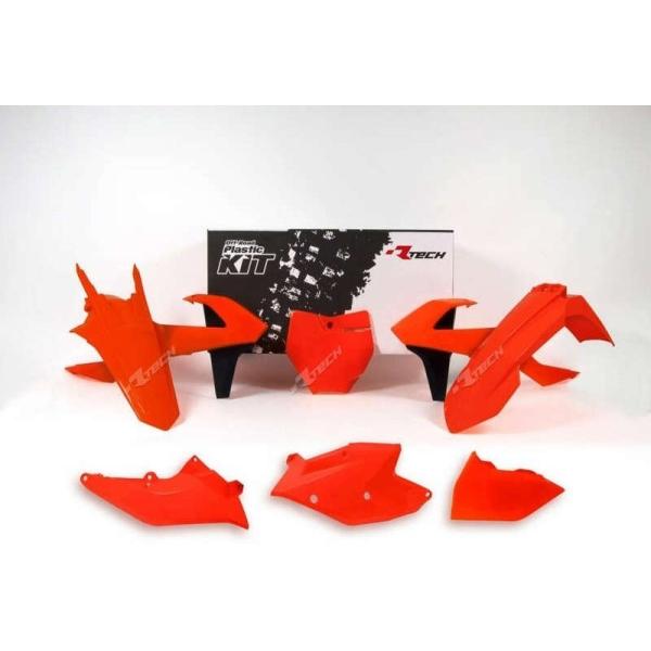 RACETECH ���[�X�e�b�N �v���X�`�b�N�L�b�g �l�I���I�����W�^�u���b�N KTM 125 SX 150 250 SX-F 350 450 HERLINGS REPLICA �t���J�E���E�O���Z�b�g �J�E���֘A