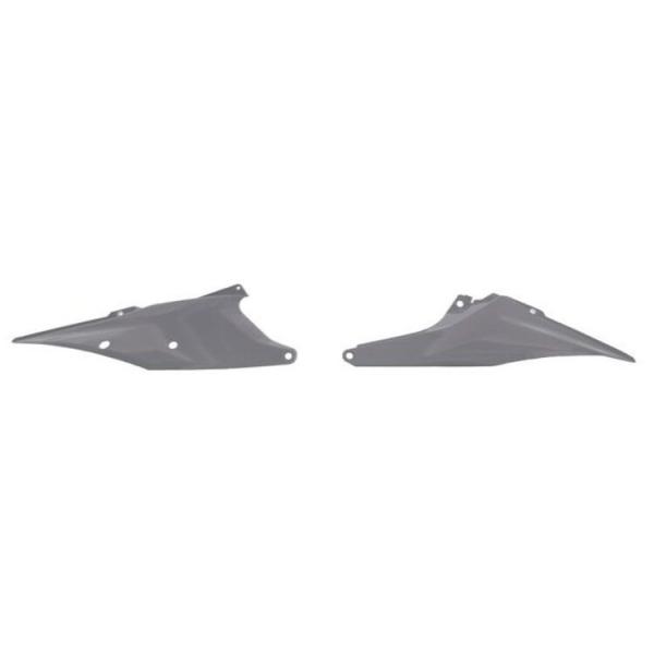 RACETECH ���[�X�e�b�N Side Panels Quantum Grey 125 SX 150 250 SX-F 350 450 KTM �T�C�h�J�E���E�T�C�h�J�o�[ �J�E���֘A �O��