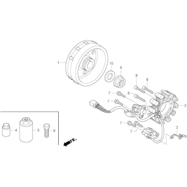 HRC �G�C�`�A�[���V�[ �t���C�z�C�[���v�[���[�z���_�[ NSF250R HONDA �z���_ �t���C�z�C�[���v�[���[ �o�C�N�p����H��