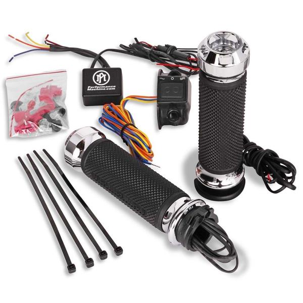 Performance Machine ptH[}X}V Apex Heated Obv dオFN FLTRX HARLEY-DAVIDSON n[[_rbh\ Obvq[^[