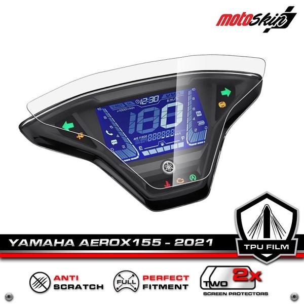 MOTO SKIN ���g�X�L�� PRO TPU FILM Dashboard Screen Protector AEROX 155 - 2021 AEROX125 YAMAHA ���}�n ���[�^�[�t�B���� ���[�^�[�E�C���W�P�[�^�[�֌W