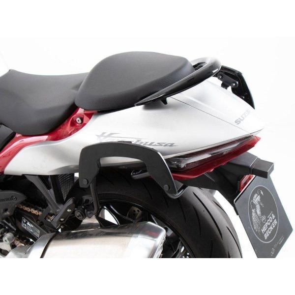 HEPCO＆BECKER ヘプコ＆ベッカー サイドソフトケースホルダー 「C-Bow」 GSX 1300R Hayabusa SUZUKI スズキ バッグ・ボックス取り付けステー