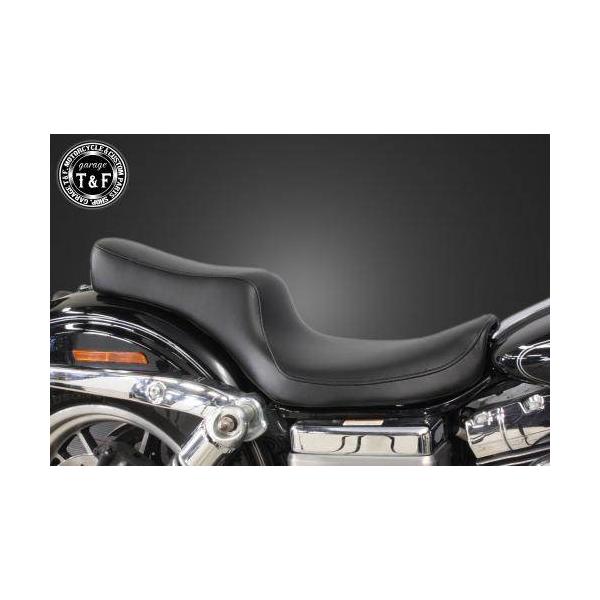 Garage T&F ガレージ ダブルシート タイプ：スムース ダイナ ダイナワイドグライド HARLEY-DAVIDSON ハーレーダビッドソン シート シート関連 外装