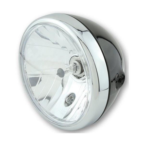 Shin-Yo �V�����[ 7�h headlight RENO black/chrome �w�b�h���C�g ���Η� �d���n