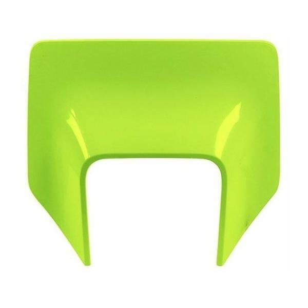 RACETECH ���[�X�e�b�N Front Number Plate Neon Yellow Husqvarna TE�^FE FE 250 350 450 501 TE I 300 HUSQVARNA �n�X�N�o�[�i �[�b�P���J�E�� �J�E���֘A