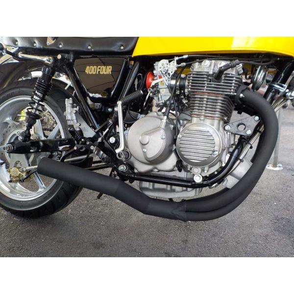 CB400F マフラーERI AGAIN アゲイン ストレートマフラー3D CB400F HONDA ホンダ フル