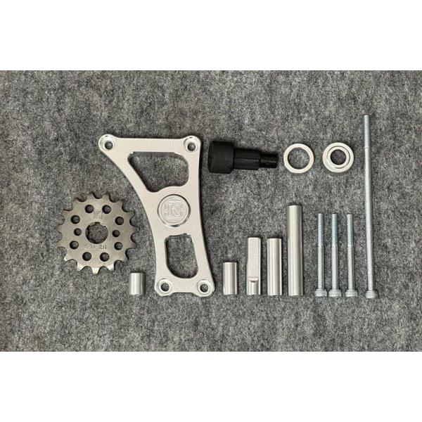 KEPSPEED【5.5J】フロントスプロケットオフセットキット GM-MOTO ジーエムモト KEPSPEED製【5.5J対応】横型エンジン用