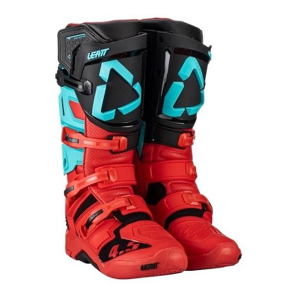 ○日本正規品○ LEATT BRACE リアットブレイス ブーツ 4.5 サイズ THOR オフロードブーツ 10インチ(26.5-27.5cm)