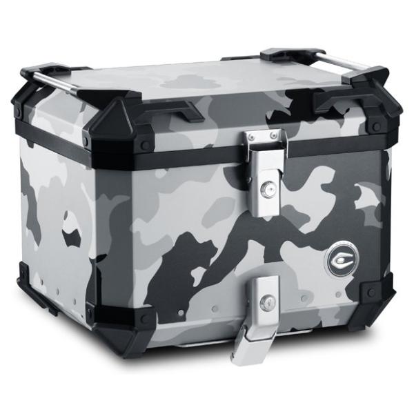 COOCASE COOCASE:クーケース Q1 アルミトップケース 45L カラー:カモフラージュブラックグレー :25655032:ウェビック2号店 通販 COOCASE COOCASE:クーケース Q1/45L用マルチポケット Q1