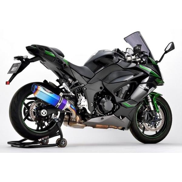美品 BEET ナサートエボ2 スリップオンマフラー Ninja1000SX BEET（ビート） NASSERT Evolution TypeII スリップオンマフラー
