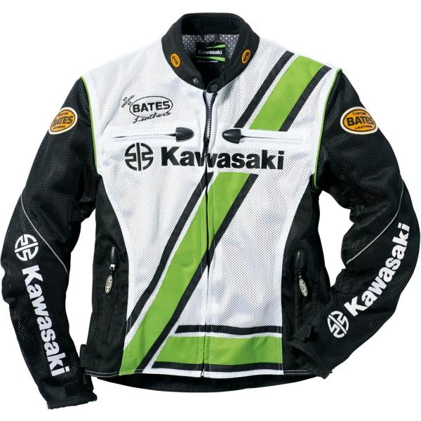 カワサキ（Kawasaki） カワサキ×BATES クラシックメッシュジャケット