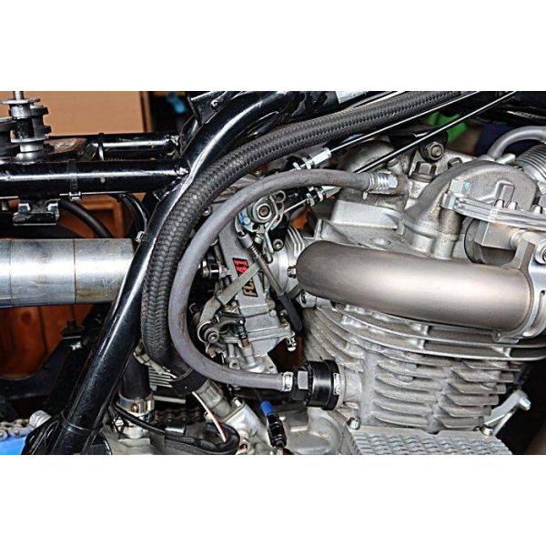 BORE ACE ボアエース カムチェーンカバーバイパスキット カラー：ブラック SR400 SR500 YAMAHA ヤマハ カムカバー・カムシャフトカバー エンジンパーツ