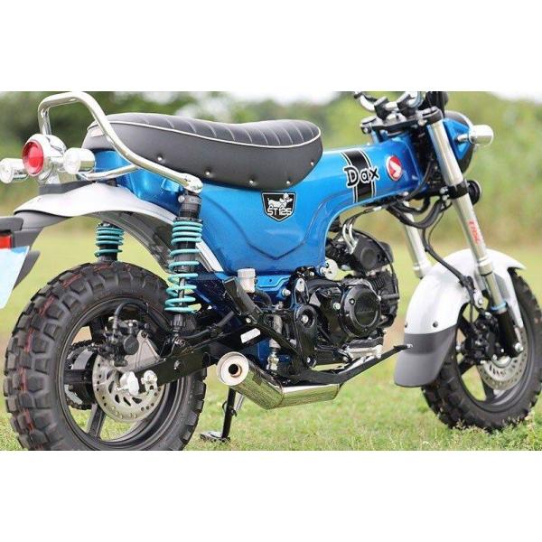 SP忠男　ピュアショートマフラー　ダックス125 モンキー125 SP忠男 スペシャルパーツ忠男 PURESPORT(ピュアスポーツ)ショートフル