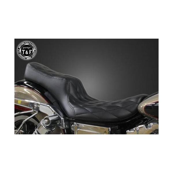 Garage T&F ガレージ ダブルシート タイプ：ダイヤ HARLEY-DAVIDSON ハーレーダビッドソン シート シート関連 外装