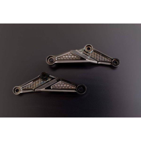 ARCHI ビレット ハニカム シリンダーヘッドマウントV2 Z900RS漆黒 ARCHI アーキ ビレット・ハニカム エンジンシリンダーマウントキット