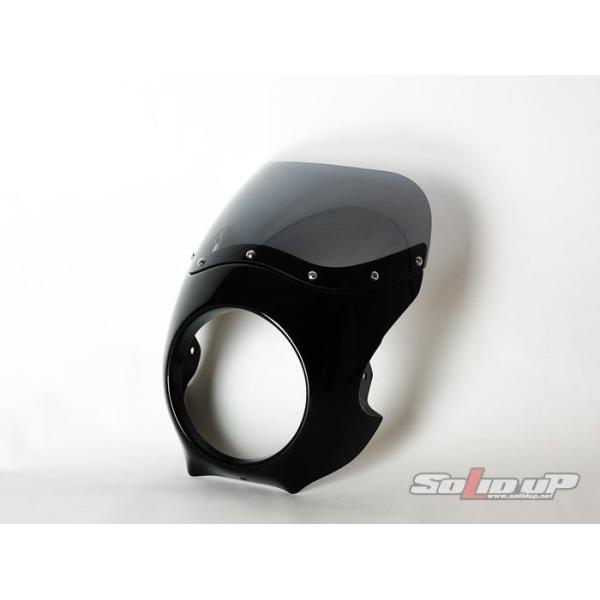 社外　カーボン　ビキニカウル　スモーク　シールド webike02_25927919