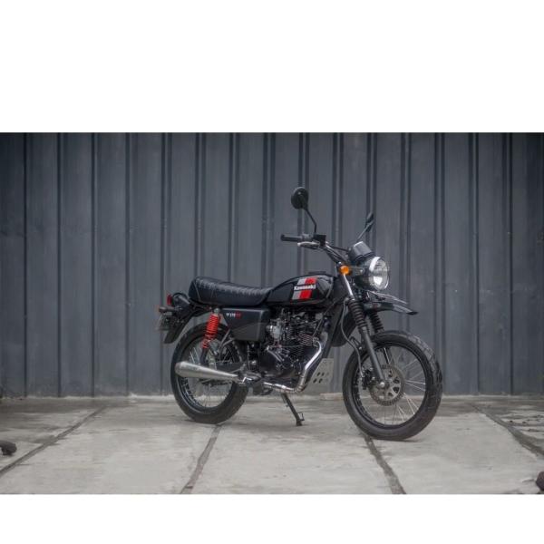 CustomKit カスタムキット フルエキゾーストマフラー Cone W175 TR