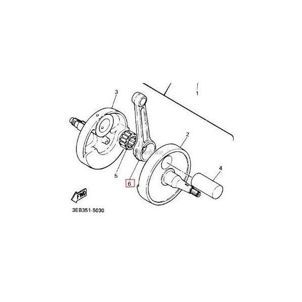 SP武川 SPタケガワ 【補修部品】コネクティングロッド／GROM(92.7mm)／01-10-0143／0144用 GROM MSX125 タイモデル MSX125SF モンキー125 HONDA ホンダ