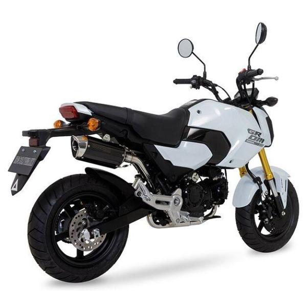 MORIWAKI ENGINEERING モリワキエンジニアリング フルエキゾーストマフラー MX サイレンサーカラー：BP-χ(ブラックパールカイ／黒艶特殊加工) GROM マフラー