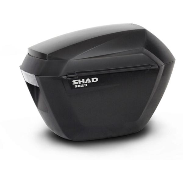 SHAD シャッド 【セット売り】SH23 サイドケース＋フィッティングキット Vストローム250SX SUZUKI スズキ パニアケース 車体用バッグ・ケース