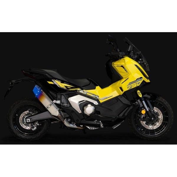 TRICKSTAR トリックスター 政府認証スリップオンマフラーIKAZUCHI サイレンサータイプ：焼チタン X-ADV HONDA ホンダ スリップオンマフラー マフラー