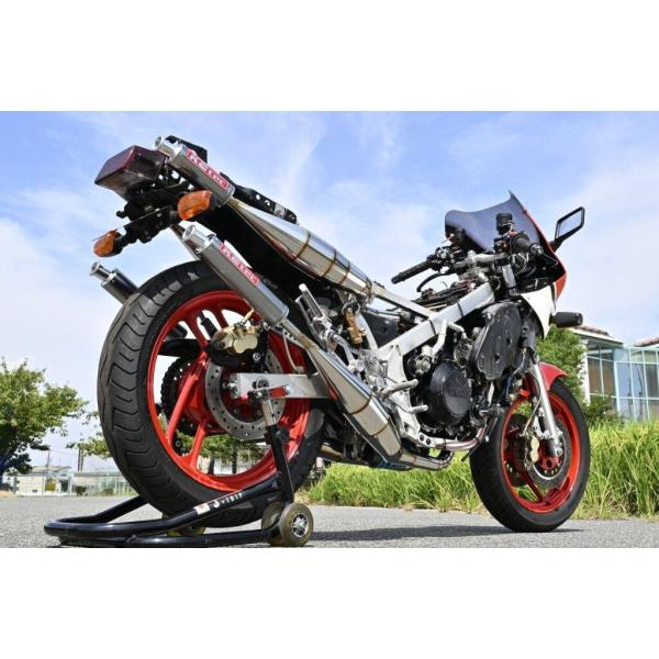 K2TEC ケイツーテック STDステンレスチャンバー TYPE-2 RZV500R YAMAHA ヤマハ チャンバー マフラー