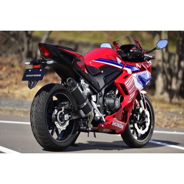 BEAMS ビームス CORSA-EVOII スリップオンサイレンサー 政府認証 サイレンサータイプ：マットブラック CBR400R HONDA ホンダ スリップオンマフラー マフラー