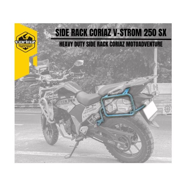Coriaz Motoadventure コリアズ・モトアドベンチャー Altech Evo II サイドボックス＋サイドラック V-Strom 250 SX SUZUKI スズキ パニアケース