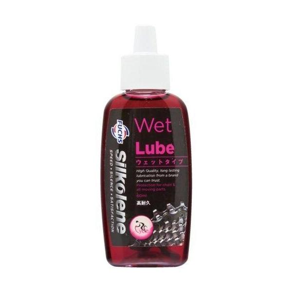 SILKOLENE シルコリン サイクルルブ Wet Lube【60ml】 チェーンルブ・チェーンオイル その他油脂類 オイル