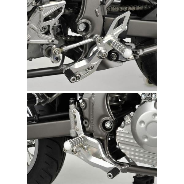 AGRAS アグラス バックステップ Dトラッカー125 KAWASAKI カワサキ ステップ 足回り