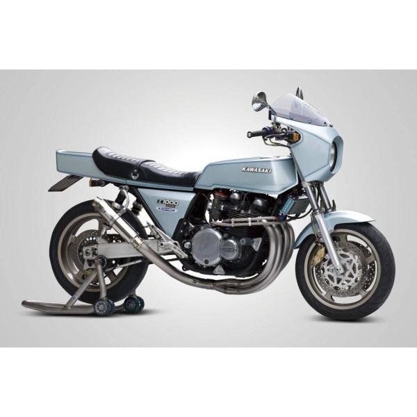 K-FACTORY ケイファクトリー CLR フルエキゾーストパイプ 単品 Z1R Z1000 Mk2 Z1 Z2 KAWASAKI カワサキ エキゾーストパイプ マフラー
