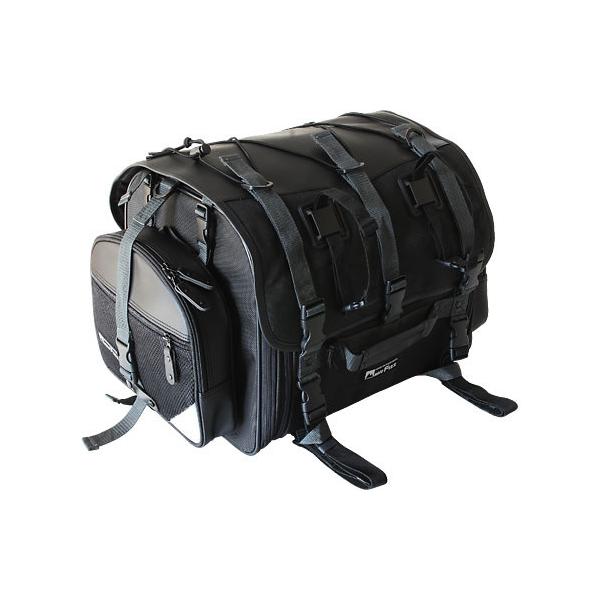 他サイト： TANAX motofizz タナックス モトフィズ フィールドシートバッグ カラー：ブラック (MFK-101)／素材：1680Dナイロン＋PVCレザー シートバッグの商品画像